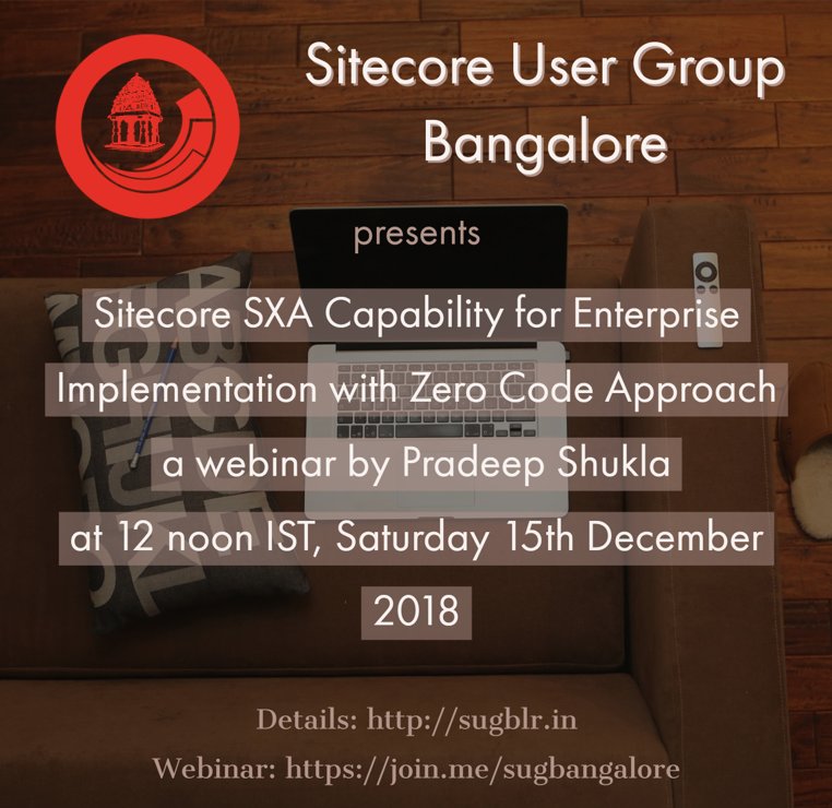 Sitecore SXA Capability for Enterprise Implementation with Zero Code Approach