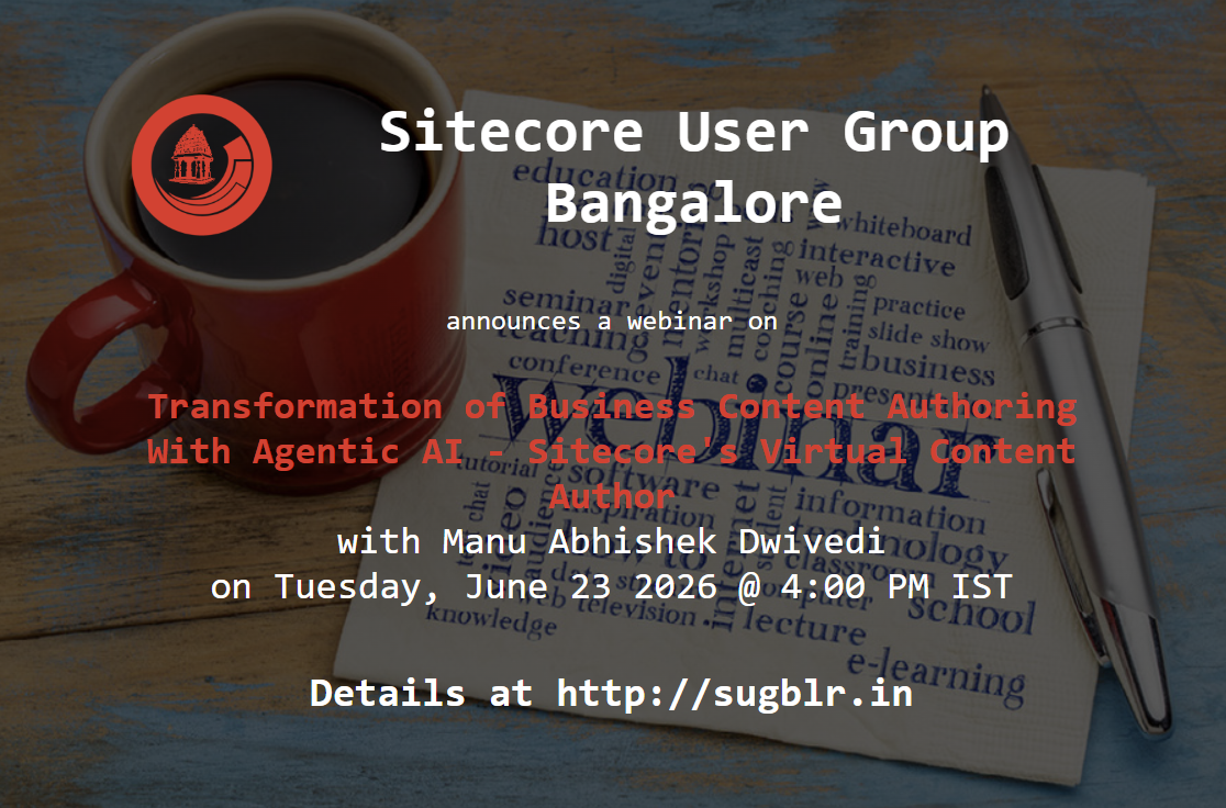 Transformation of Business Content Authoring With Agentic AI - Sitecore's Virtual Content Author